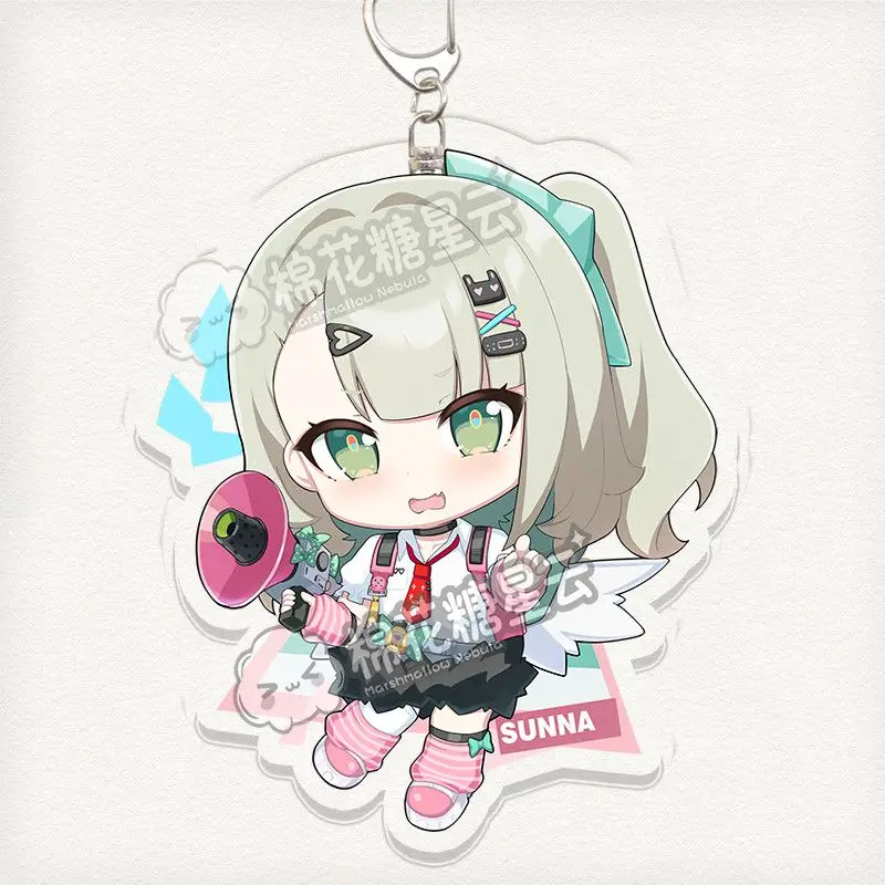 Heißer Zenless Zone Zero ZZZ Delusional Angel Chixia Irene Nangong Yu Figur Schlüsselanhänger Schmuck Fan-Geschenk Taschenanhänger Schlüsselanhänger