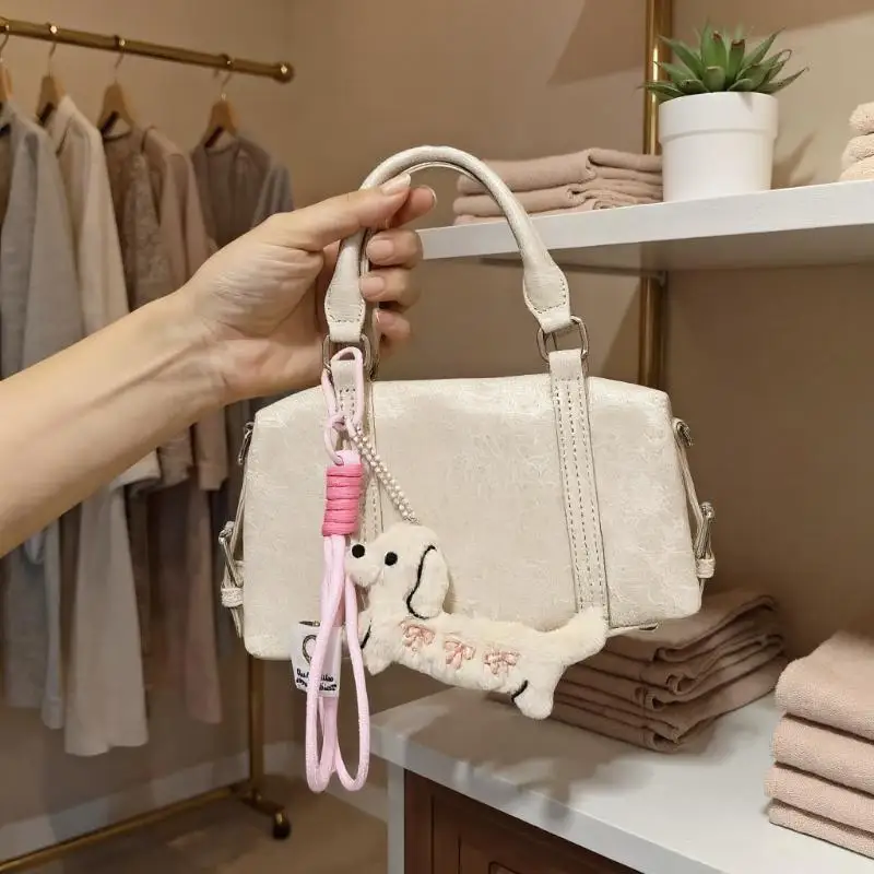 사랑스러운 닥스훈트 봉제 인형 열쇠고리, 열쇠, 가방, 배낭용 매우 부드러운 봉제 인형, 모든 연령대를 위한 감동적인 선물