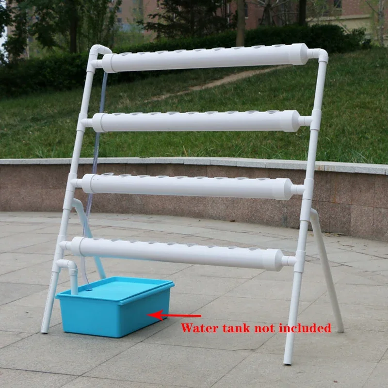 New 4 Ladder Soilless Cultivation Planter Balcony Vegetable Environmental Protection Hydroponic System Crop Cultivation Equipmen