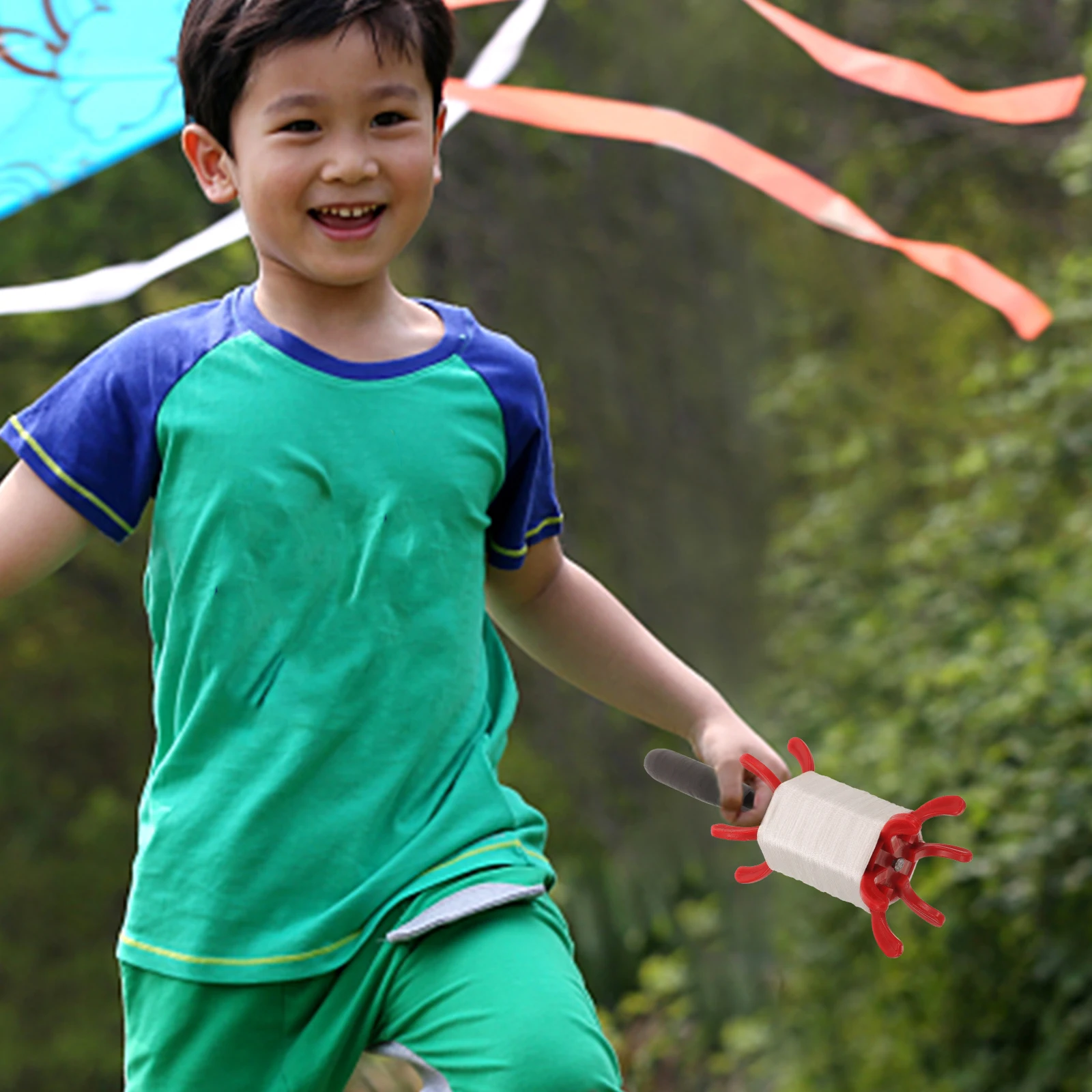 凧リール糸用アウトドアアクセサリースプールフライングツールプラスチックライン巻き取り子供