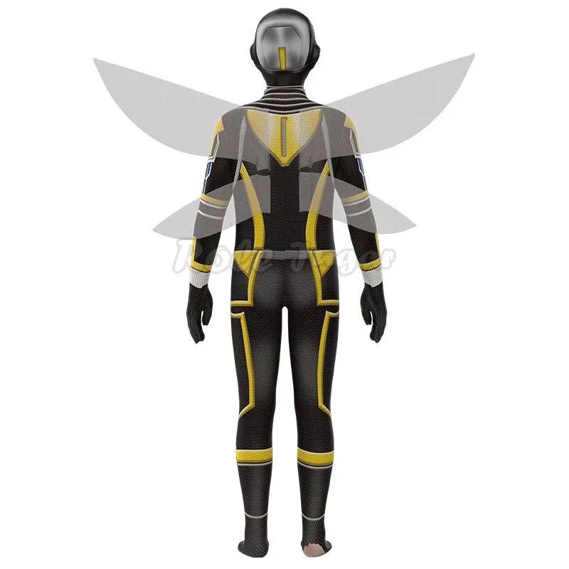 새로운 Ant Man 3 코스프레 의상 어린이 업그레이드 Quantumania 슈퍼 히어로 슈트 소년 점프 슈트 생일 파티 멋진 드레스 할로윈 의상