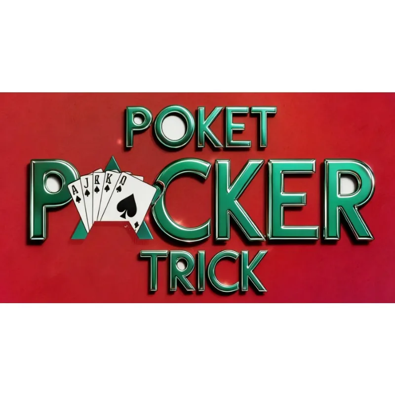 Poker Packet Trick by William Tyrrell - Close-Up Card Magic for Mentalism & Illusions Magic Tricks Gimmicks