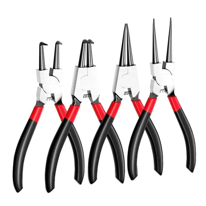 YINLONGDAO 9 Inch Snap Ring Pliers Set Internal/External Circlip Install Uninstall Kits Snap Rings Puller Hand Circlip Plier