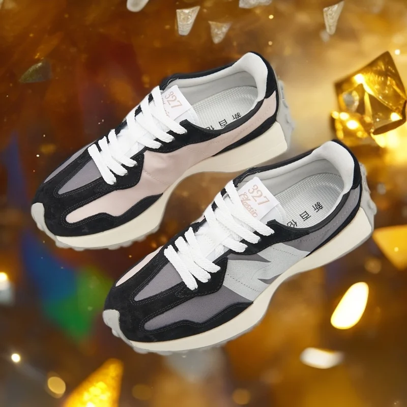 

Retro Running Shoes - Unisex Couple, Trendy Patchwork, Students Autumn/Winter Warm versatile sports shoes