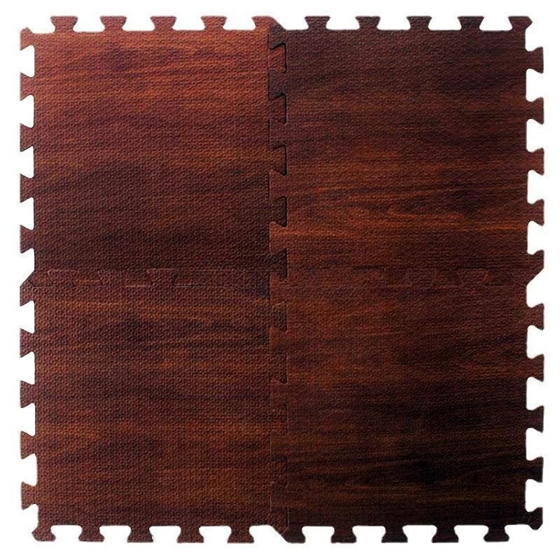 

sound insulation imitation wood grain puzzle mat can be cut, thickened splicing floor blanket covers the bedroom