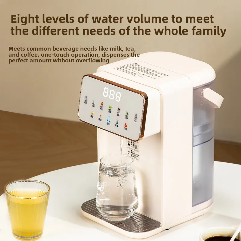 35l大容量インスタント温水ディスペンサー、家庭用卓上一体型飲料水機、急速加熱
