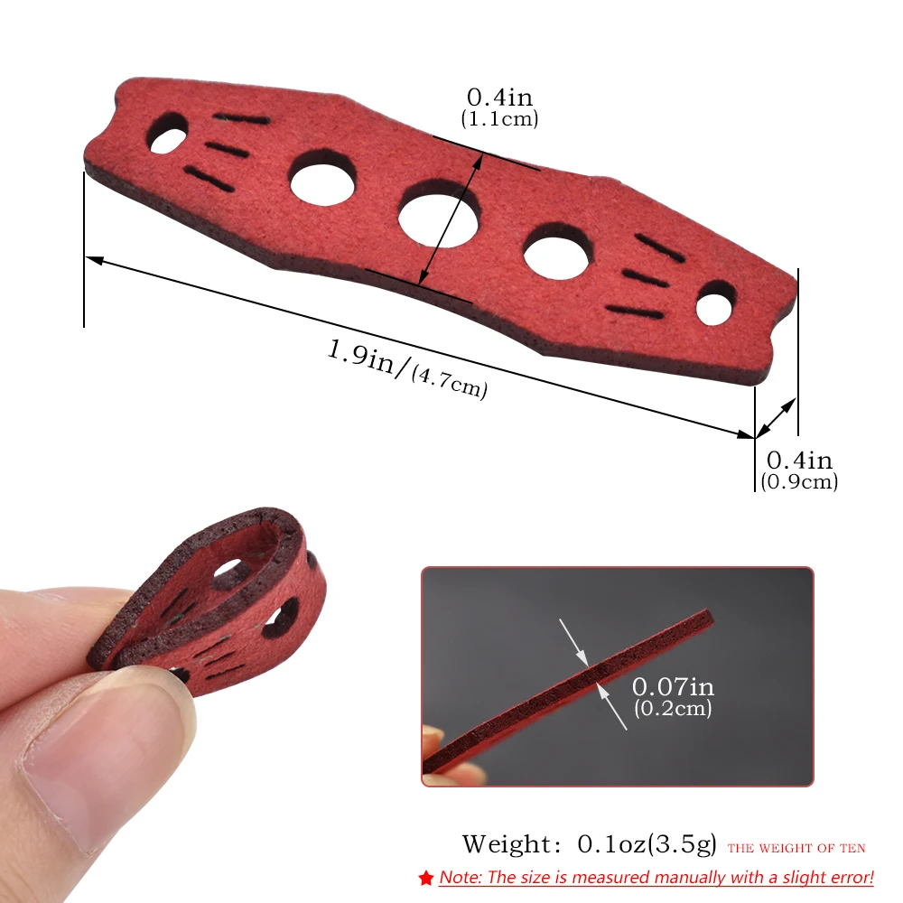 Professional Rubber Band Pouch Accessories, DIY Rubber Band Accessories, Slingshot Shooting Leather Pouch