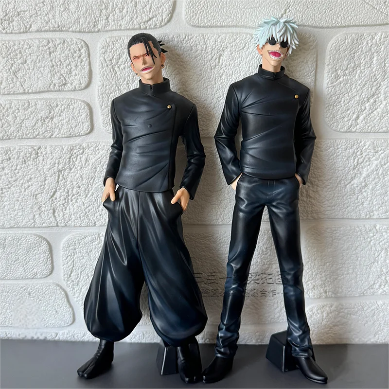 

Jujutsu Kaisen Action Figure Gojo Satoru Anime Figure Geto Suguru PVC Model 30cm GK Statue Collectible Dolls Desk Decor Gift Toy