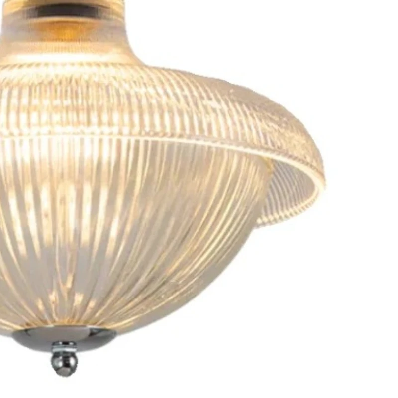 American Industrial Style Pendant Light Glass Lampshade LED Hanging Lamp Study Above The Coffee Shop Bar Counter Desk Chandelier