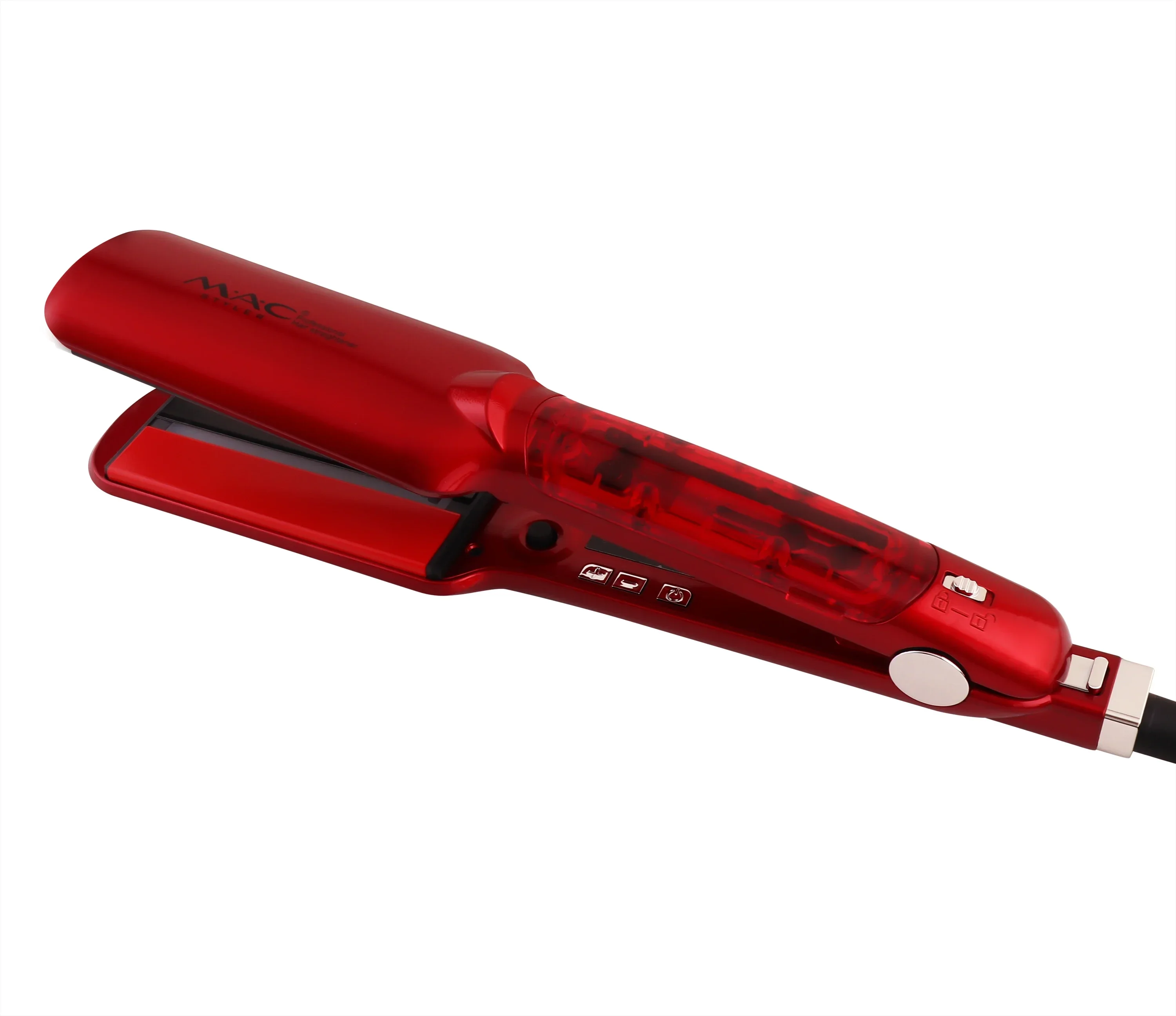 

Professional Salon Hair Straightener Steam Iron Wholesale Negative Ionic Infrared Steampod Flat Iron