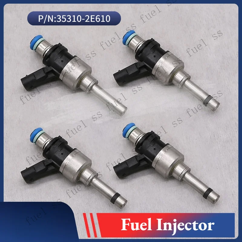 S+ 4PCs 35310-2E610 Assembly- GDI Fuel Injector for 2016-2019 Hyundai Sonata Hybrid