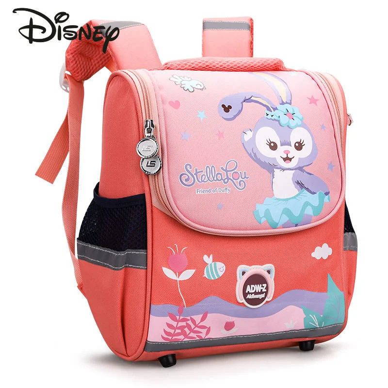 Disney Strawberry Bear New High Quality Children's Backpack Fashion Large Capacity Backpack Cartoon Multifunctional Backpack