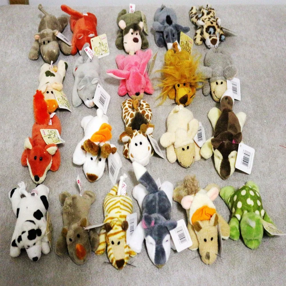 Cartoon Plush Animal Fridge Magnets Easy To Stick Multifunctional Fridge Stickers Strong Magnet Cute Design Refrigerator Magnet