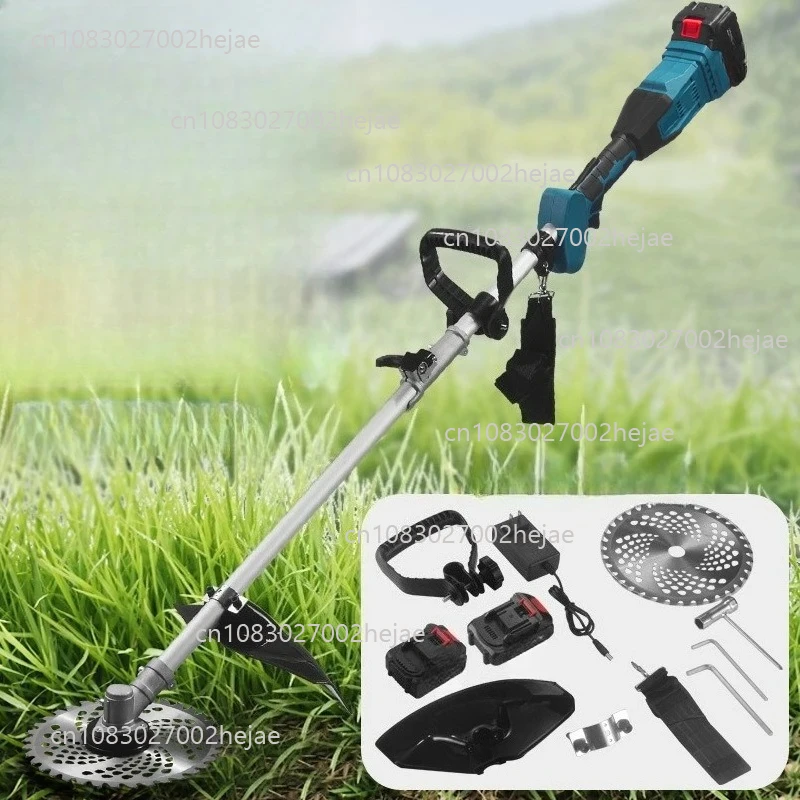 

Garden Multifunctional Lawn Mower Household Wireless Electric Lawn Mower Portable Garden Lawn Mower