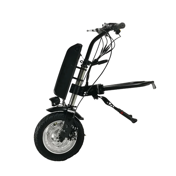 Ciclo de mão elétrico dobrável leve, Handbike elétrico, 12 ", roda de 16" para 350W 500W elétrico