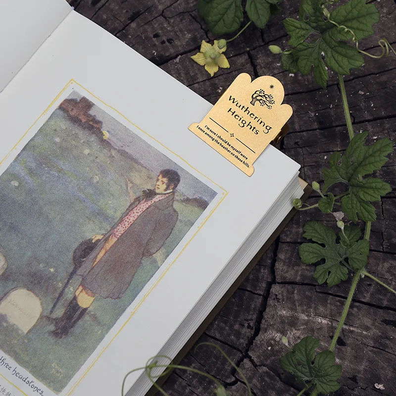 Wuthering Heights Brass Metal  - Vintage Collectible Books 评论和价格