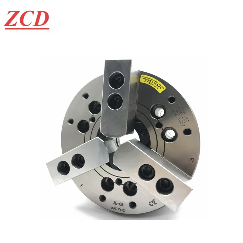 3 Jaw High Precision 250mm Hollow Hydraulic Power Chuck for CNC Lathe Machine