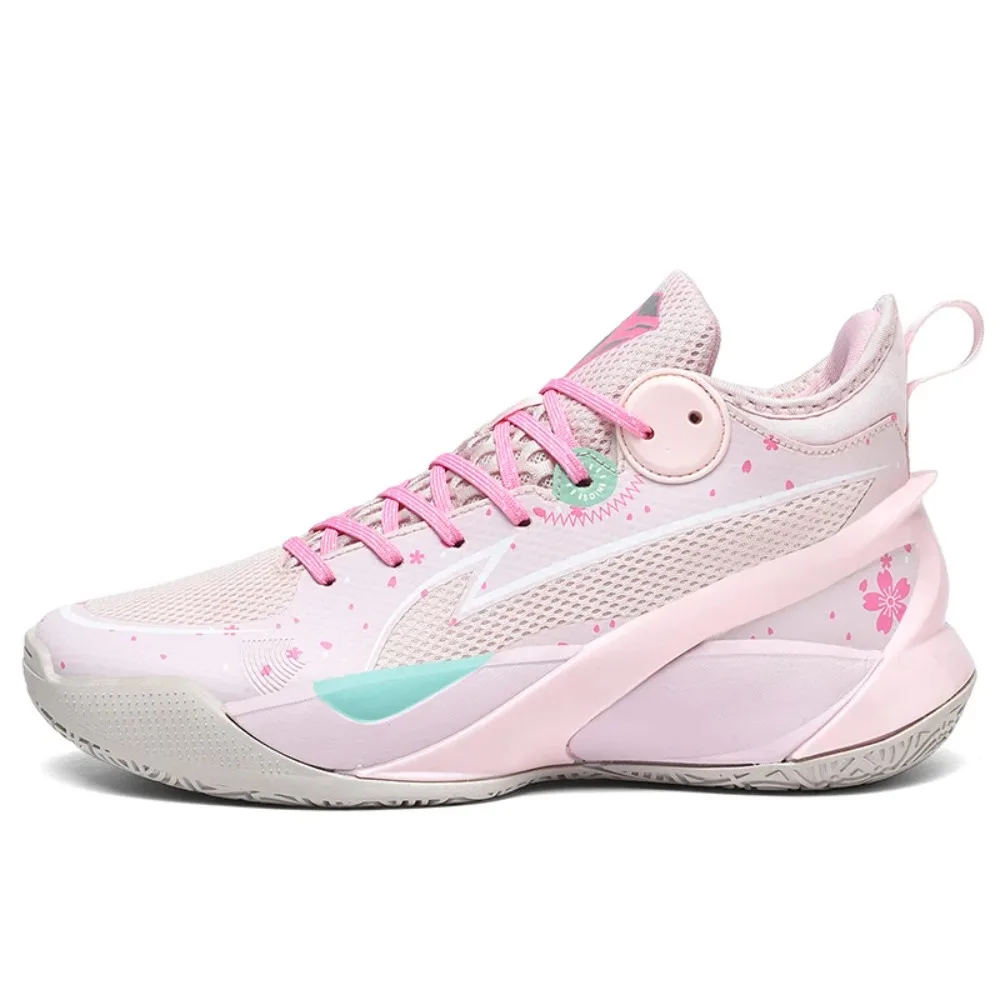 

Breathable Microfiber Synthetic Men's Basketball Shoes | Non-Slip Rubber Sole, Lace-Up Design for Secure Fit - All-Season, Sport