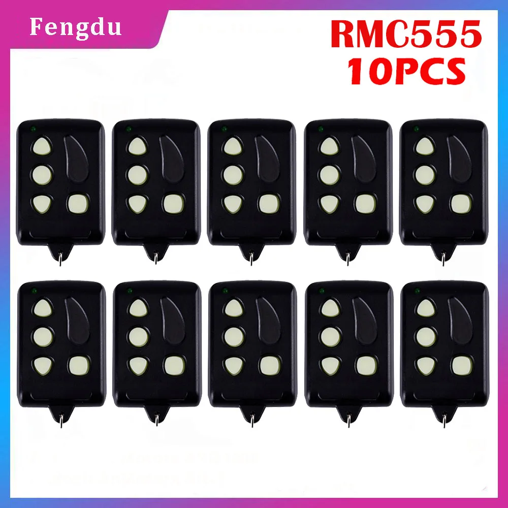 10PCS Remocon RMC-555 garage gate door controller compatible Remocon RMC-555 fixed code remotes control keyfod free shipping