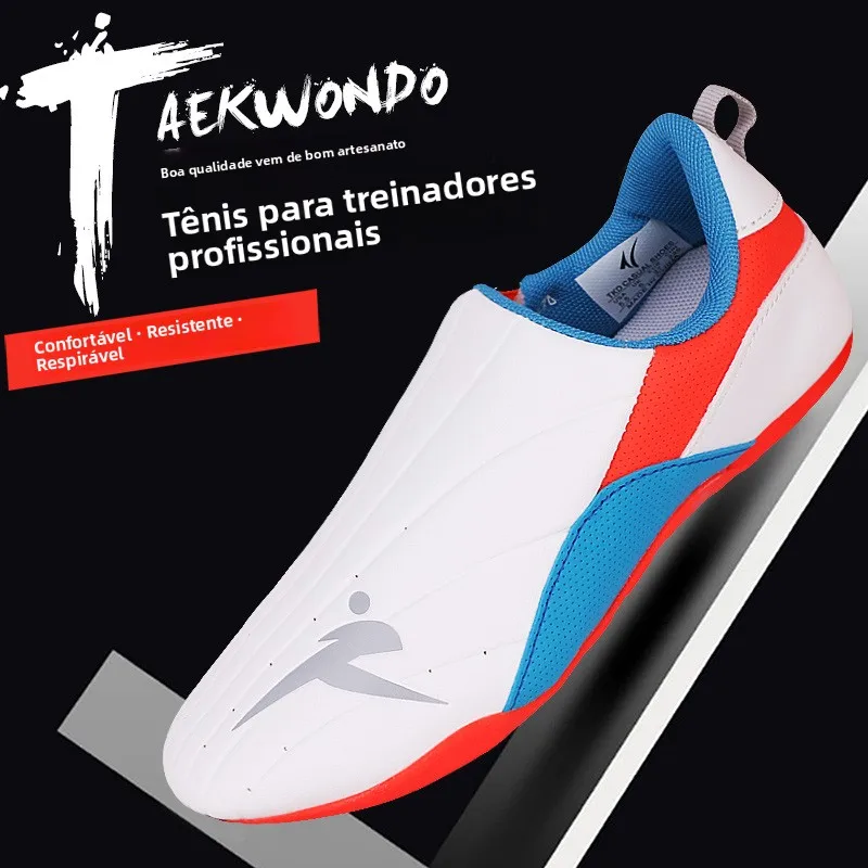 professional-taekwondo-shoes-for-men-and-women-ultra-leather-breathable-anti-slip-training-shoes-martial-arts-coaching-footwear