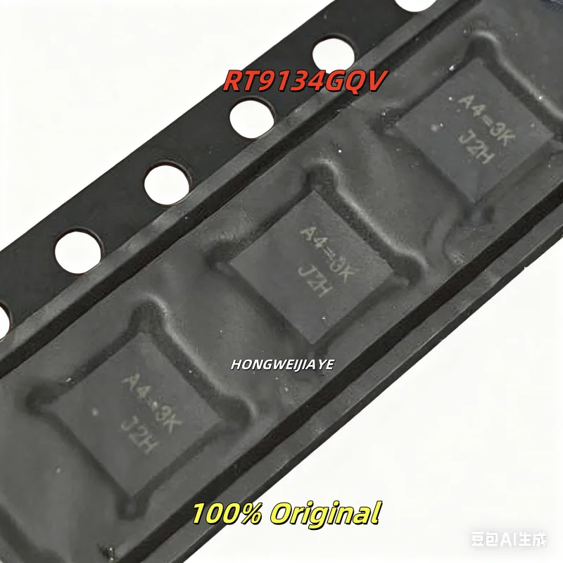

5PCS 100% New RT9134GQV A4=VQFN-16 Brand New Original Chips ic