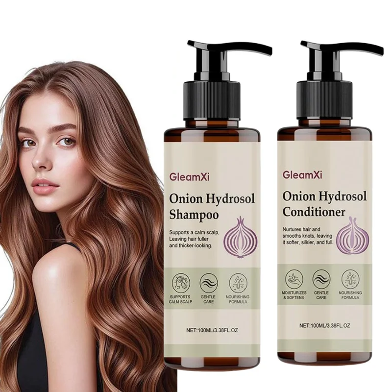 Onion Shampoo For Hair Growth Gentle Nourishing Onion Hydrosol Hair Conditioner for Smoother, Fuller Hair Care For Women Men