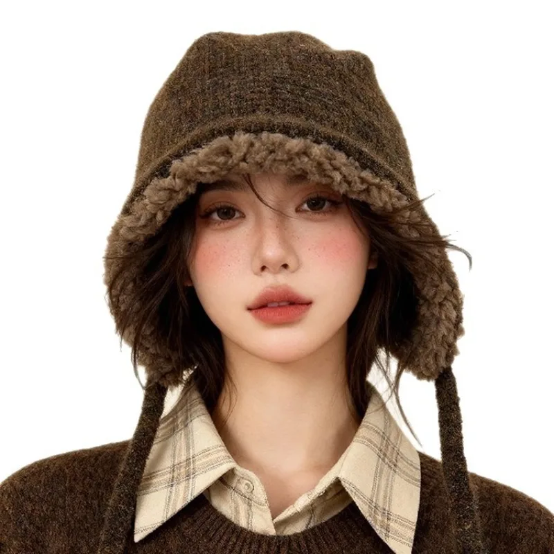 قبعات جديدة عصرية ومتعددة الاستخدامات لحماية الأذن للنساء في الشتاء قبعة Lei Feng دافئة ومقاومة للرياح للرجال #5