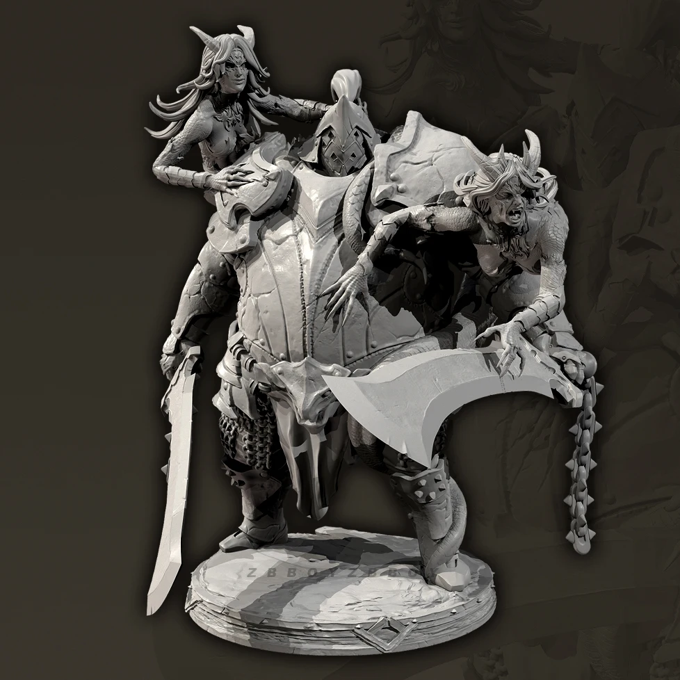 

Общие высоты 50 мм 75 мм Наборы моделей из смолы, фигурка бесцветная и самостоятельная сборка (3D-печать) TD-7586/3D