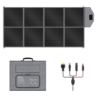 CTOLITY 400W Portable Solar Panel SP400 41V 9.8A Foldable Solar Charger Folding Bag Outdoor Power Supply RV, Camping, Off-Grid