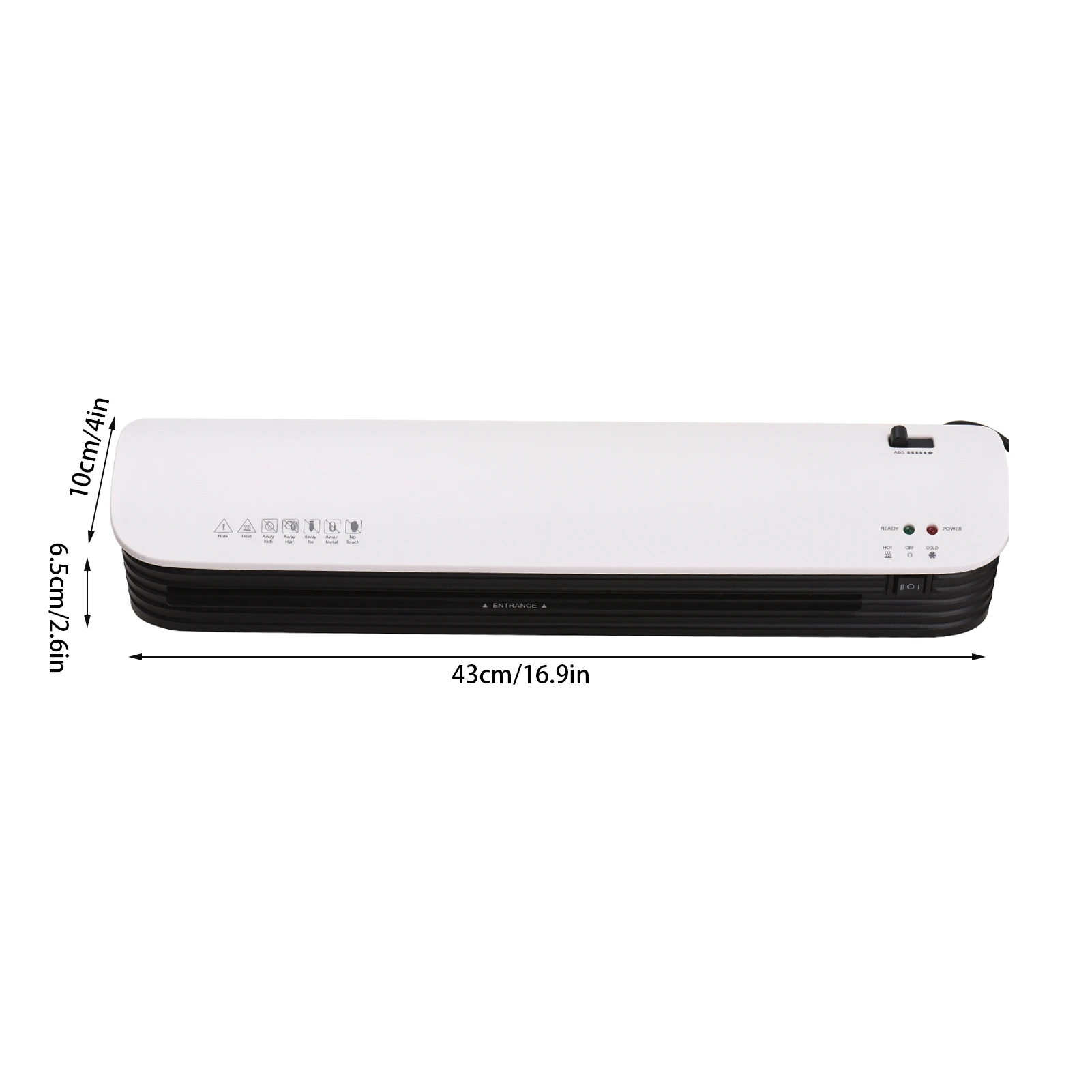 SL399 Laminator Machine Set A3 Size Hot and Cold Lamination 2 Roller System w/ A3/A4/A5/A6 Laminating Pouches Corner Rounder