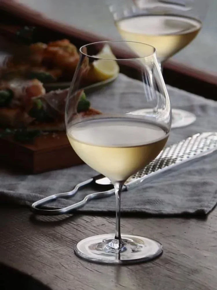 430ML Kimura Tulip Goblet Crystal Wine Glass Japanese Handmade Ultra Thin Aperitif Sparkling Wine Soda Drink Cup