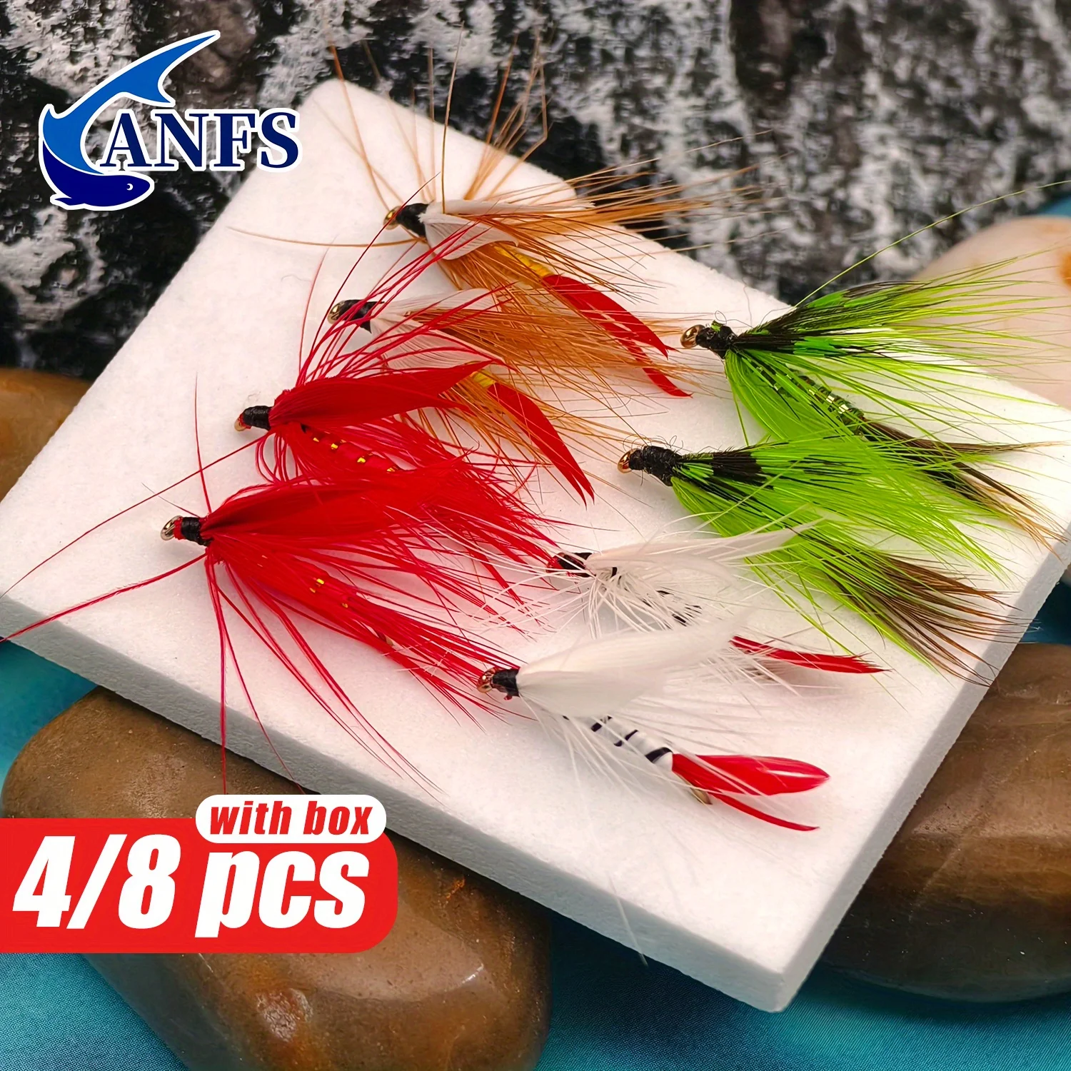 Anfs 4Pcs/8Pcs Hand… - image