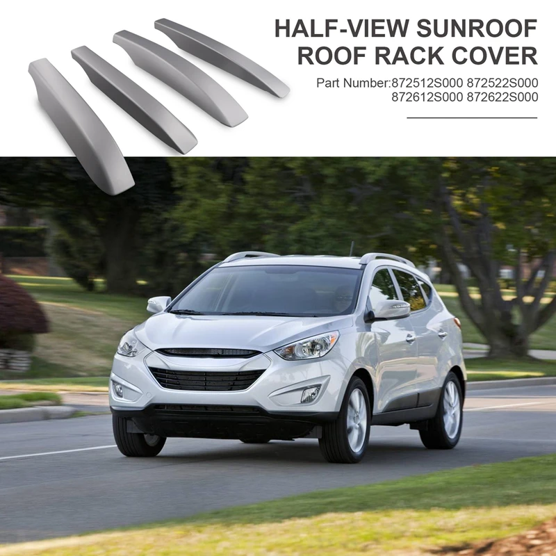 Luggage Rack Cover For Hyundai IX35 TUCSON Half-View Sunroof Roof Rack Cover 872612S000 872622S000 872512S000 872522S000-Boom