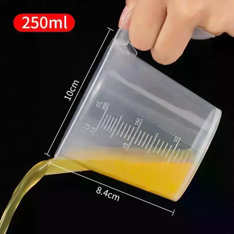 The Measuring Cups Are Sturdy And Have Precise Markings For Capacities Of 100/250/500/1000ml
