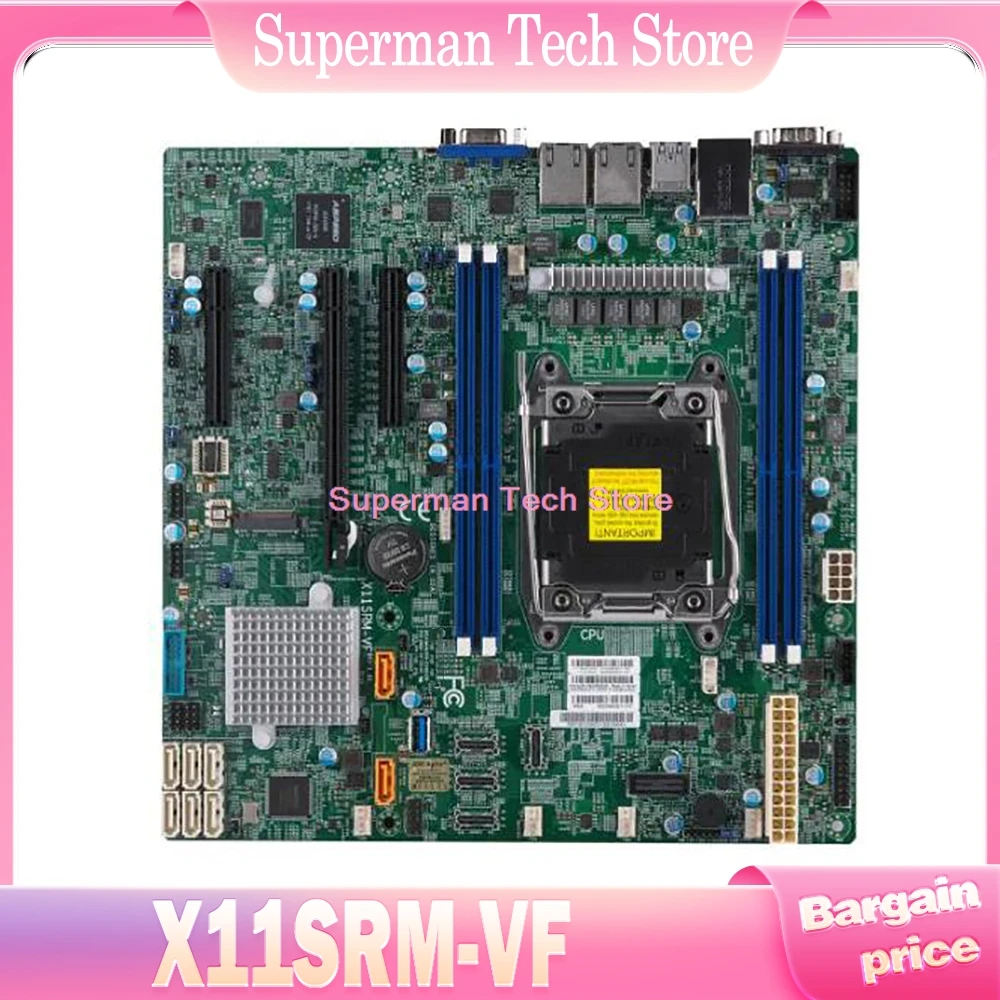 

Для материнской платы Supermicro Server Xeon W-2100 W-2200 LGA-2066 DDR4 X11SRM-VF