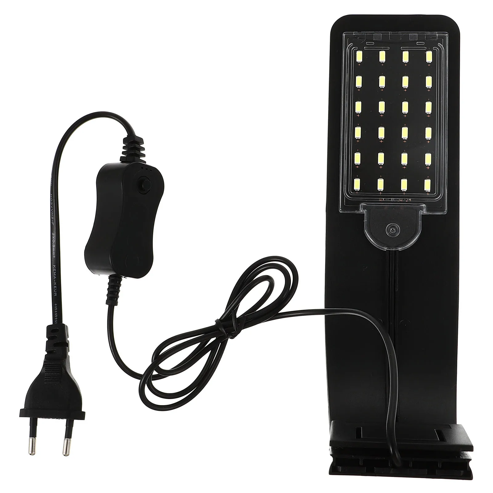 

LED Aquarium Light Ultra-Thin Creative Clip-on Lamp Eu Plug High Brightness Plants Grow Light Fish Tank Lighting
