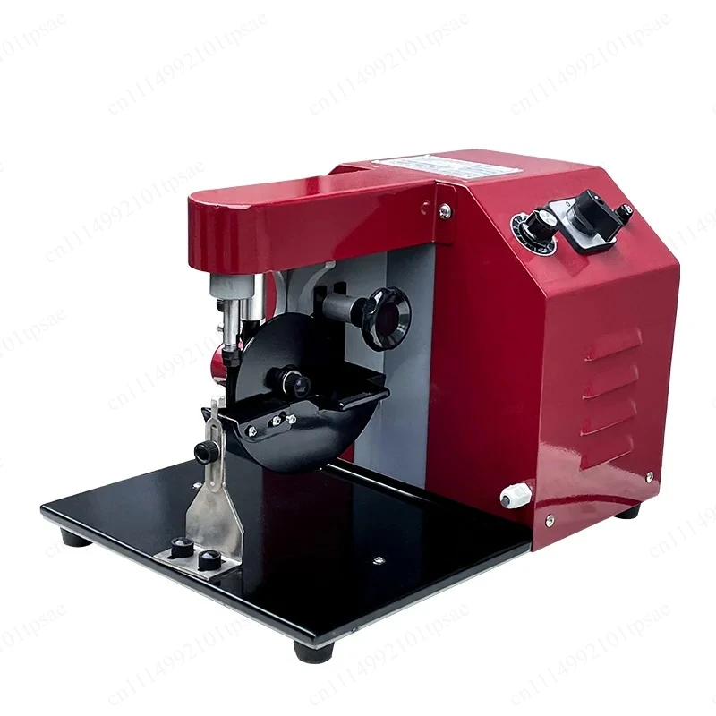 Manual oil edge machine, motor, leather edge coating, finished product