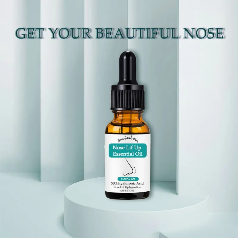 Nose Lift Up Essential Oil Thin Smaller Nose Firming Moisturizing Heighten Rhinoplasty Nose Repair Massage Care Essential Oil