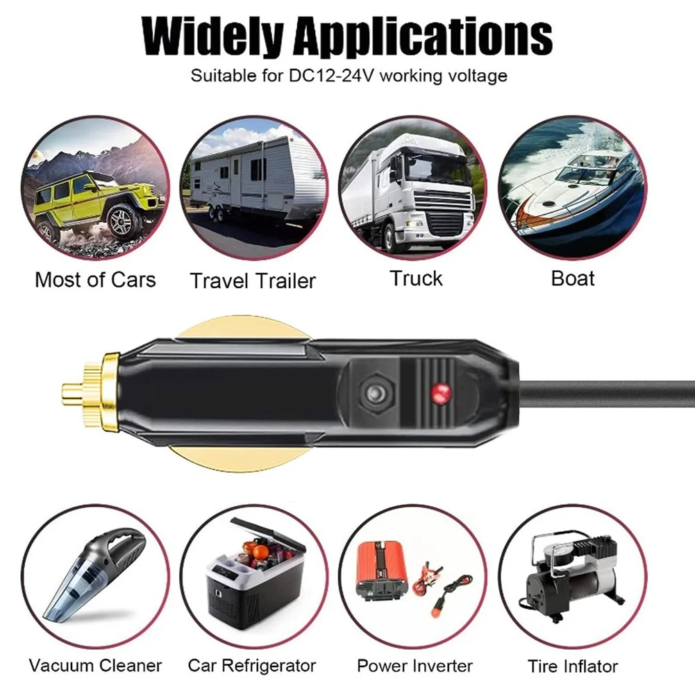 For Starlink Mini DC Power Cable,DC Car Power Cable for Satellite 18AWG, IP68 Waterproof Car Charger Power Supply Cord,A HOT