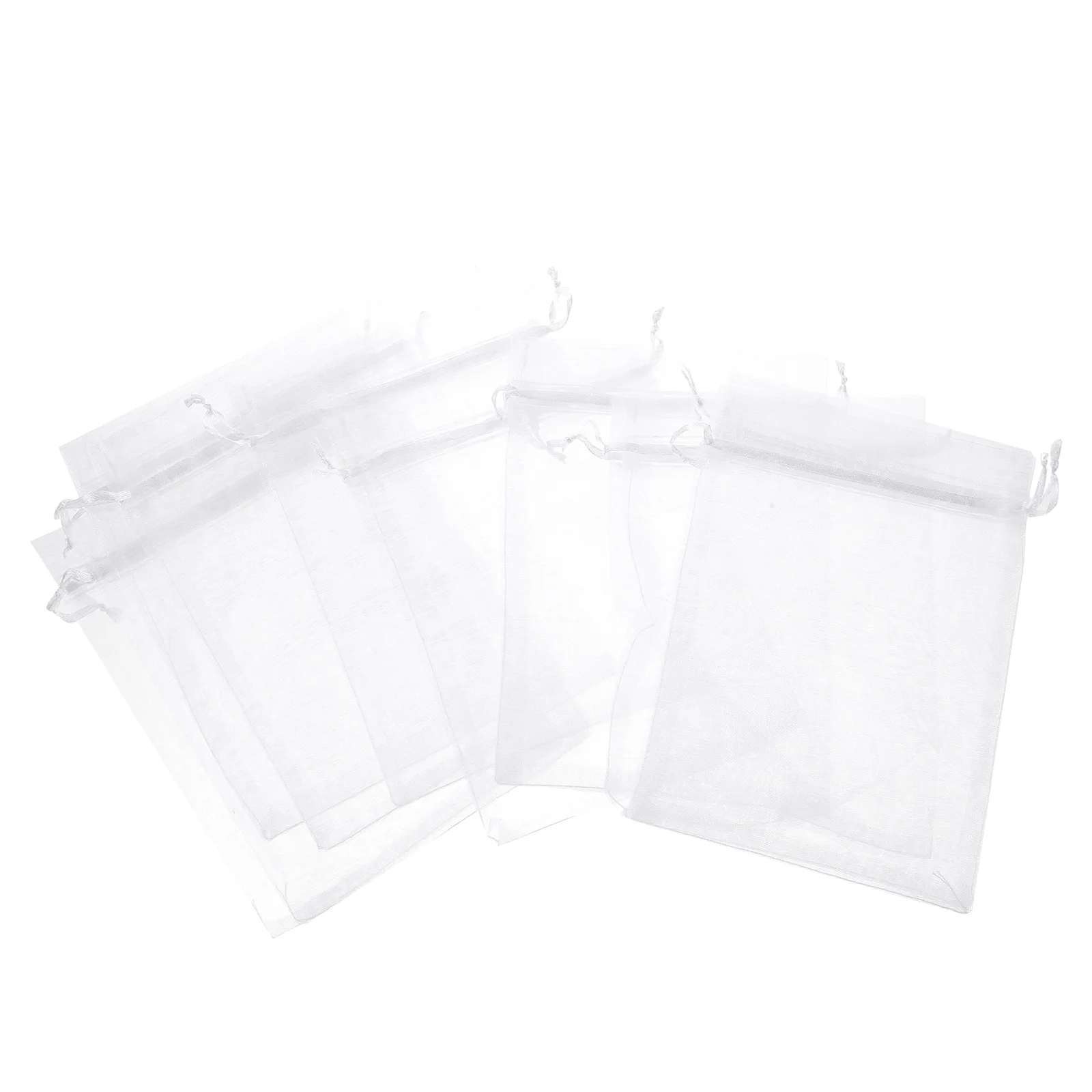 

100pcs Mesh C y Bags Drawstring Gift Wedding Party Favor Wedding C y Pouch Pouches for Decor Birthday Festival Packaging