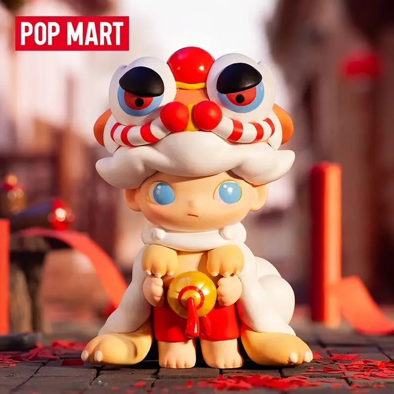 POP MART The Year of Tiger Series Blind Box Toy Kawaii Doll Action Figurine Toys Caixas Collectible Surprise Model Mystery Box