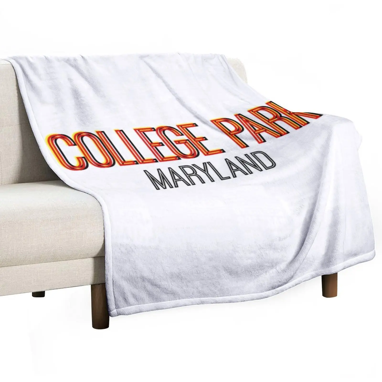 

College Park Maryland Snapchat Throw Blanket Blankets For Sofas Shaggy Blankets