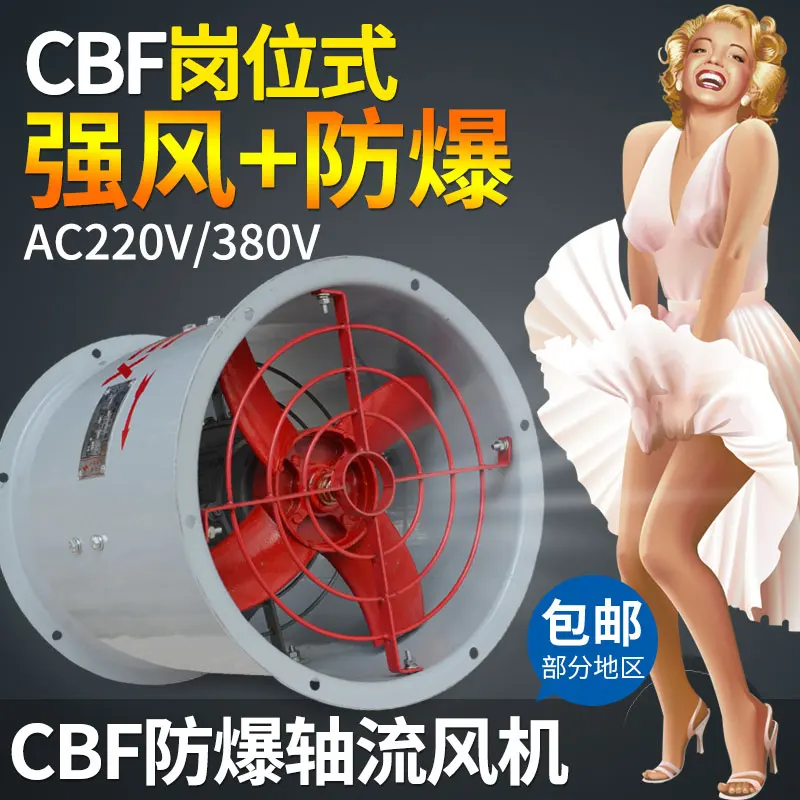 Explosion-proof explosion-proof Axial Flow Fan Fan 220 V CBF - 300/400 explosion-proof Fan explosion-proof Fan