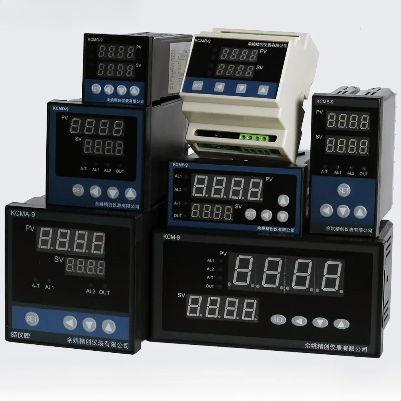 Digital Display Temperature Controller KCM-9P1WRS485 Intelligent PID Program