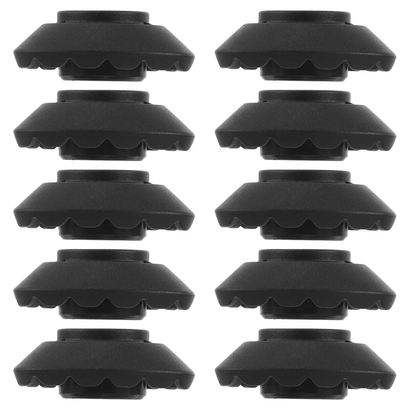 10Pcs Trekking Pole Snow Basket Mud Basket Lightweight Replacement Tips Accessories for Hiking Walking Poles Mountaineering