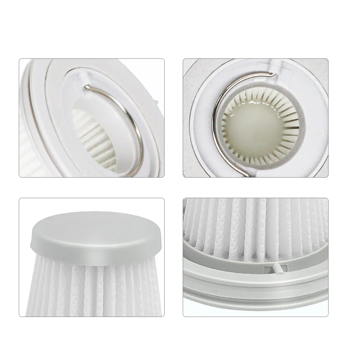 Replace Parts Washable Filter for Xiaomi Mijia Handy Vacuum Cleaner Home Car Mini Wireless Handheld Vacuum Cleaner Xiomi MI