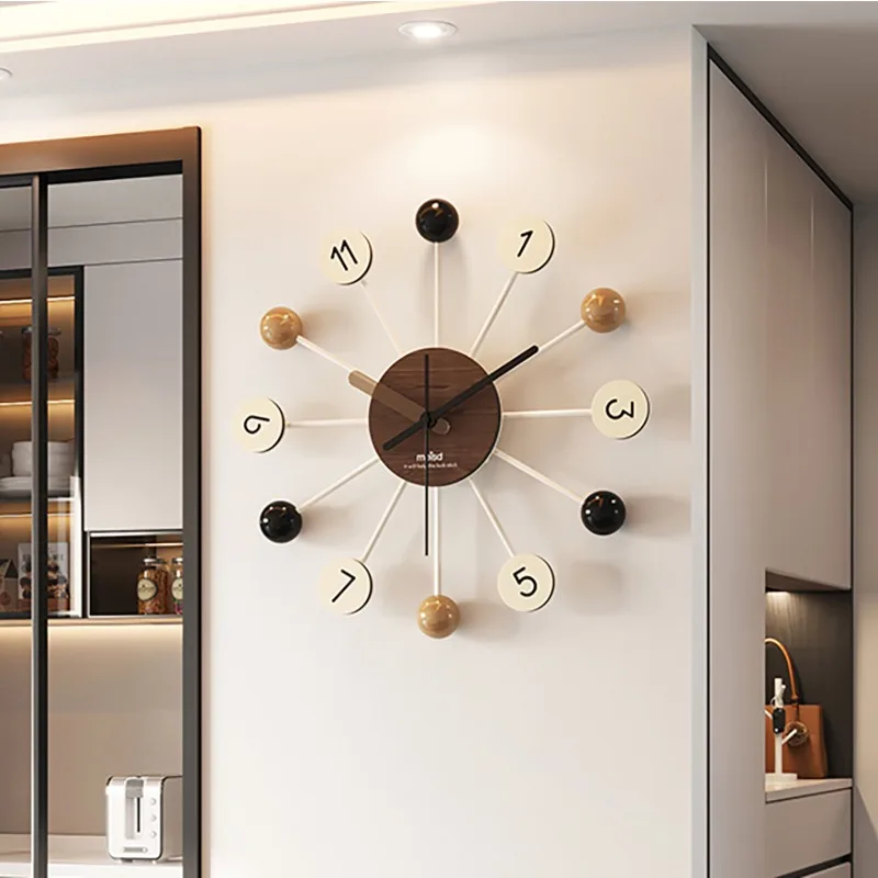 

Бесшумные необычные большие настенные часы для зала, стильные современные настенные часы для гостиной, спальни, креативные скандинавские часы Horloge, настенный декор
