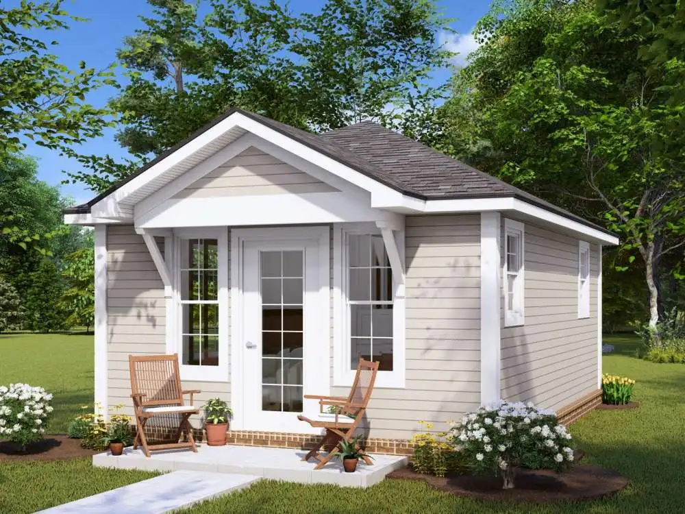 Code-Compliant Light Steel Prefab ADU Customizable Accessory Dwelling Unit for Rental Income