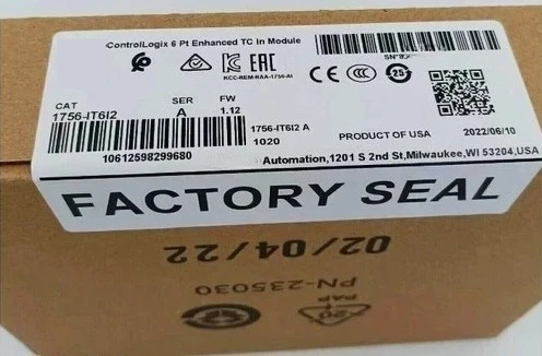 

Brand New 1756-IT6I2 1756 IT6I2 1 Year Warranty Shipment Fast Delivey