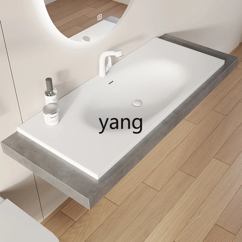 CX integrated basin washbasin, separate countertop, skin-feeling artificial stone washbasin, bathroom combination washbasin